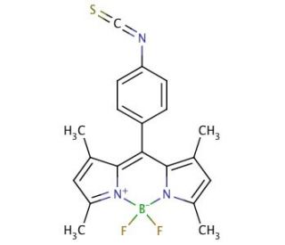 Bodipy Isothiocyanate (CAS 1349031-04-4) - chemical structure image