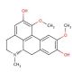Boldine (CAS 476-70-0) - chemical structure image