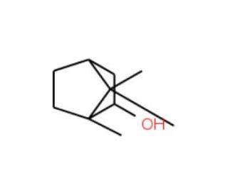(&minus;)-Borneol (CAS 464-45-9) - chemical structure image