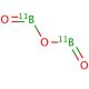 Boron-11B oxide (CAS 77704-22-4) - chemical structure image
