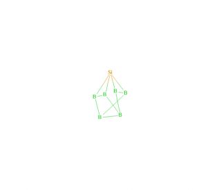Boron silicide (CAS 12008-29-6) - chemical structure image