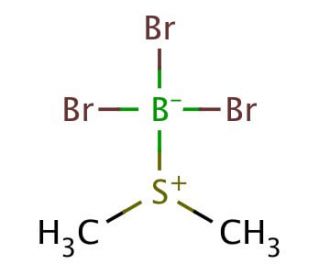 Boron tribromide dimethyl sulfide complex (CAS 29957-59-3) - chemical structure image