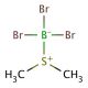 Boron tribromide dimethyl sulfide complex (CAS 29957-59-3) - chemical structure image