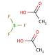 Boron trifluoride acetic acid complex (CAS 373-61-5) - chemical structure image