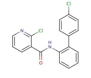 Boscalid (CAS 188425-85-6) - chemical structure image