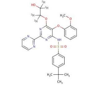 Bosentan-d4 - chemical structure image