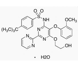 Bosentan monohydrate (CAS 157212-55-0) - chemical structure image