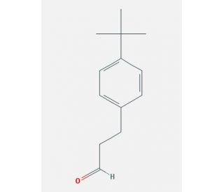 Bourgeonal (CAS 18127-01-0) - chemical structure image
