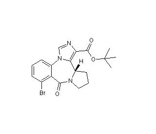 Bretazenil (CAS 84379-13-5) - chemical structure image