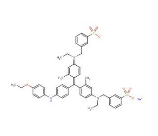 Brilliant Blue G (CAS 6104-58-1) - chemical structure image