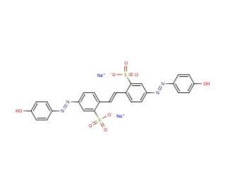 Brilliant yellow (CAS 3051-11-4) - chemical structure image