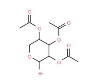 Bromo 2,3,4-Tri-O-acetyl-&alpha;-D-xylopyranoside (CAS 3068-31-3) - chemical structure image