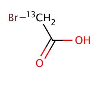 Bromoacetic acid-2-13C (CAS 64891-77-6) - chemical structure image