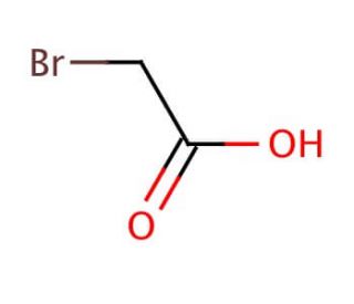 Bromoacetic acid (CAS 79-08-3) - chemical structure image