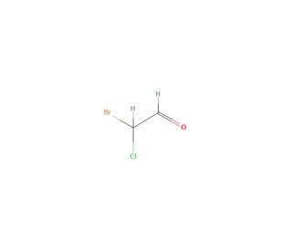 Bromochloroacetaldehyde (CAS 98136-99-3) - chemical structure image