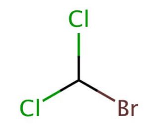 Bromodichloromethane (CAS 75-27-4) - chemical structure image
