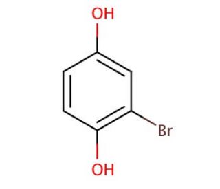 Bromohydroquinone (CAS 583-69-7) - chemical structure image