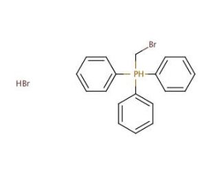 (Bromomethyl)triphenylphosphonium bromide (CAS 1034-49-7) - chemical structure image