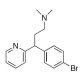 Brompheniramine (CAS 86-22-6) - chemical structure image