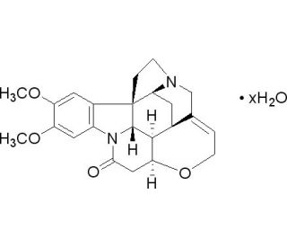 Brucine hydrate (CAS 5892-11-5) - chemical structure image