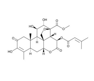 Brusatol (CAS 14907-98-3) - chemical structure image