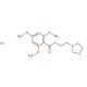 Buflomedil hydrochloride (CAS 35543-24-9) - chemical structure image