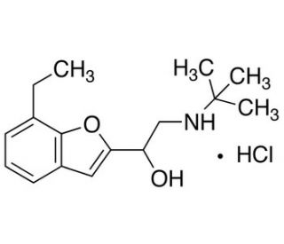 Bufuralol hydrochloride (CAS 60398-91-6) - chemical structure image