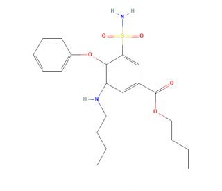 Bumetanide Butyl Ester (CAS 32643-00-8) - chemical structure image