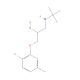 Bupranolol (CAS 14556-46-8) - chemical structure image