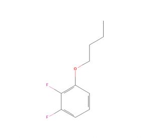 But-1-yl 2,3-difluorophenyl ether (CAS 136239-66-2) - chemical structure image
