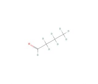 Butanal-d8 (CAS 84965-36-6) - chemical structure image