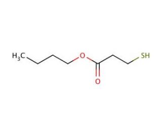 Butyl 3-mercaptopropionate - chemical structure image