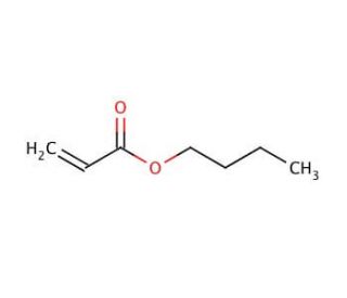 Butyl acrylate (CAS 141-32-2) - chemical structure image