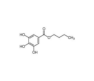 Butyl gallate (CAS 1083-41-6) - chemical structure image
