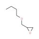 Butyl glycidyl ether (CAS 2426-08-6) - chemical structure image
