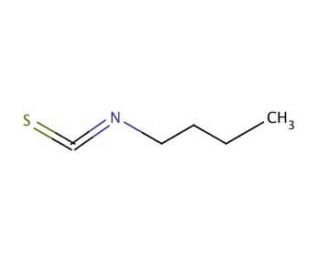 Butyl isothiocyanate (CAS 592-82-5) - chemical structure image