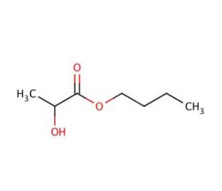 Butyl lactate (CAS 138-22-7) - chemical structure image