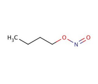 Butyl nitrite (CAS 544-16-1) - chemical structure image