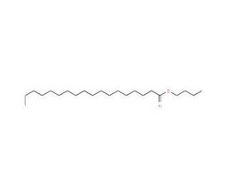 Butyl stearate (CAS 123-95-5) - chemical structure image