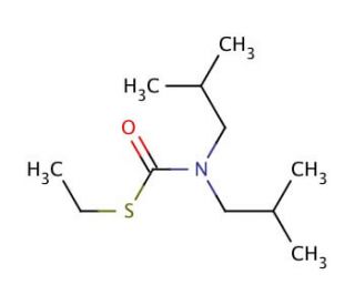 Butylat (CAS 2008-41-5) - chemical structure image