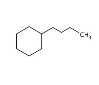 Butylcyclohexane (CAS 1678-93-9) - chemical structure image