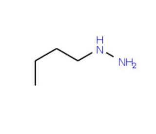 Butylhydrazine (CAS 3530-11-8) - chemical structure image