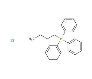 Butyltriphenylphosphonium chloride (CAS 13371-17-0) - chemical structure image