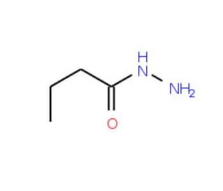 Butyric acid hydrazide (CAS 3538-65-6) - chemical structure image