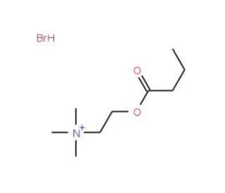 Butyrlcholine Bromide (CAS 18956-84-8) - chemical structure image