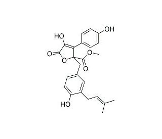 Butyrolactone I (CAS 87414-49-1) - chemical structure image