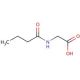(butyrylamino)acetic acid - chemical structure image