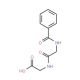 Bz-Gly-Gly-OH (CAS 1145-32-0) - chemical structure image