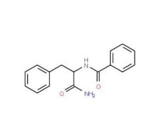 Bz-L-Phe-NH2 (CAS 72150-35-7) - chemical structure image