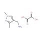 C-(1,3-Dimethyl-1H-pyrazol-4-yl)-methylamine oxalic acid salt - chemical structure image